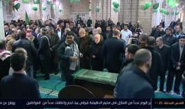 صلاة الجنازة على القائد في حركة حماس عماد العلمي في المسجد العمري الكبير