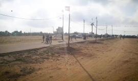 #شاهد تايم لابس لحظة وصول الجماهير المشاركة في #جمعة_شهيد_كوبر في مخيم العودة شرق غزة