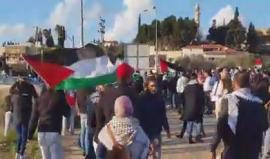 قوات الاحتلال تعتدي على تظاهرة في بلدة #عرعرة بالداخل المحتل خرجت تنديدا بسياسة الهدم ودعما لأهل النقب المحتل 
#اغضب_للنقب