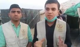 #ماشر لقاء مع الطواقم الطبية في مخيم العودة شرق مدينة غزة، خلال فعاليات #مسيرة_العودة_الكبرى