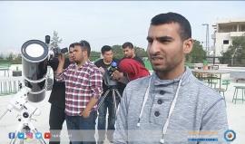 جهود طلاب مهتمين بالعلوم الفلكية تُسهم في انشاء نادي الفلك بجامعة بيرزيت.