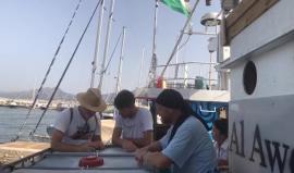 سفن كسر الحصار  في صقلية فبيل الانطلاق اليوم الى غزة