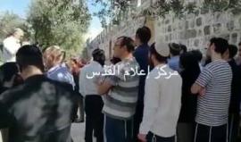 #فيديو 152 مستوطنا يقتحمون المسجد الأقصى