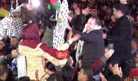 احتفالات في بيت لحم بالافراج عن الاسيرين الاخوين محمود واحمد البلبول الذين خاضوا اضرابا مفتوحا عن الطعام لاكثر من 70 يوما.

تصوير اسيد عمارنة