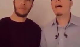 #شاهد
شابان بصوت جميل