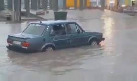 #شاهد أمطار الخير المصاحبة للمنخفض الجوي في نابلس