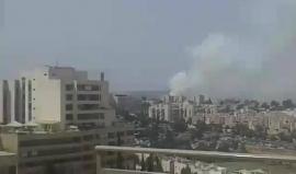 #شاهد | حريق في الأحراش بالقدس المحتلة بفعل ارتفاع الحرارة والرياح النشطة .