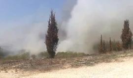 حرائق في مستوطنات غلاف غزة بفعل البالونات الحارقة