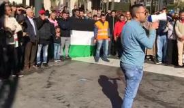 #شاهد #مباشر مظاهرة في مدينة ألمريا الإسبانية نصرة للقدس . #القدس_عاصمة_فلسطين