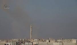 غارات جوية على منطقة الحولة في ريف حمص الشمالي