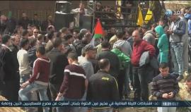 تشييع جثمان الشهيد محمد الحطاب الذي أعدم بدم بارد على يد قوات الاحتلال