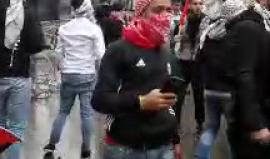 #شاهد #مباشر مظاهرة غاضبة أمام السفارة الأمريكية في بيروت رفضا لقرار ترمب إعلان القدس عاصمة للكيان الإسرائيلي. 
#القدس_عاصمة_فلسطين