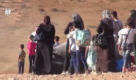 #شاهد توافد العشرات من اللاجئين السوريين في مخيمات الأردن إلى سوريا