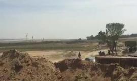 #مباشر.. تجهيزات لـ #مسيرات_العودة_الكبرى على حدود #غزة