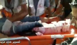 #فيديو اصابات مازالت تصل الى مستشفى شهداء الأقصى من شرق البريج جراء اعتداء الاحتلال على المتظاهرين