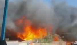 #شاهد النيران تلتهم "اسرائيل".. وتتكاثر في حيفا المحتلة منذ الصباح