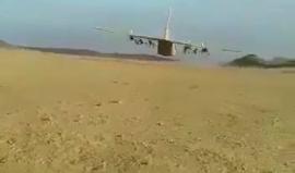 مشهد مرعب.. طيار سعودي ينفذ مناورة خطيرة بطائرة عسكرية في اليمن