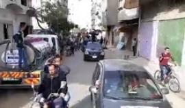 #مباشر مسير  لـ"وحدة الكوشوك" في وسط قطاع #غزة استعداداً ليوم غداً الجمعة 
تصوير مراسلنا: أحمد المقادمة