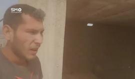 مراسل الهيئة السورية للإعلام تحت البراميل المتفجرة بريف دمشق الغربي