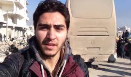 تجهيز القوافل لإخراج المحاصرين من #حلب
(مجاهد أبو الجود)
