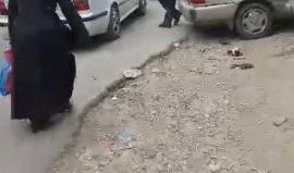 #فيديو قوات الاحتلال تضيق على المواطنين في منطقة الكساره بمدينة الخليل