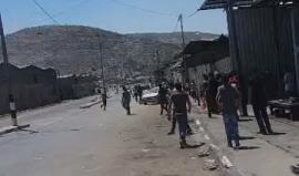 #شاهد | إصابة 30 مواطنا بالاختناق والرصاص المغلف بالمطاط خلال مواجهات مع قوات الاحتلال في بلدة بيتا جنوب نابلس .