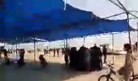 #مباشر جولة صباحية في مخيم العودة على الحدود الشرقية لمدينة خانيونس 
#جمعة_حرق_العلم
#مسيرة_العودة_الكبرى