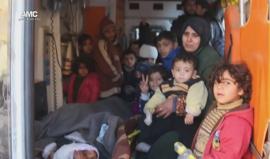 #شاهد إجلاء سكان حلب المحاصرة باتجاه ريف حلب الغربي
مركز حلب الإعلامي