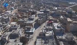 تصوير جوي يظهر الدمار في مدينة #حريتان بريف #حلب الشمالي
وكالة ثقة