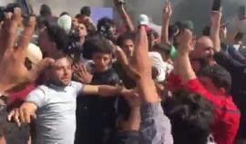 #شاهد الدحية على حدود غزة الشرقية على مسافة صفر من السلك الزائل