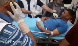 #شاهد توالي وصول الإصابات برصاص الاحتلال إلى مستشفى شهداء الاقصى جنوب قطاع غزة ، اثر استمرار الاعتداءات على #مسيرة_العودة_الكبرى