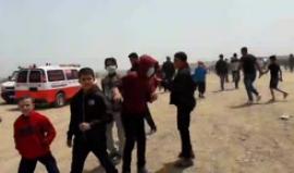 #مباشر تواصل توافد المواطنين إلى المنطقة الشرقية لمدينة غزة ضمن الاستعداد لفعاليات الجمعة الثالثة لـ #مسيرة_العودة_الكبرى