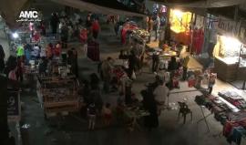 #شاهد أجواء ليلة عيد الأضحى المبارك في أحياء #حلب المحاصرة.
تصوير: مركز حلب الإعلامي
