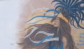 #شاهد .. فلسطينيون يتضامنون مع السكان الاصليين لامريكا الهنود الحمر في احتجاجاتهم ضد عنصرية الحكومة الامريكية.
Palestine Stands with Standing Rock