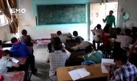 بدء العام الدراسي الجديد في مدينة عربين من الغوطة الشرقية