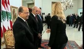 #شاهد.. سعد الحريري ينسحب من تقبّل التهاني تفادياً لمصافحة سفير الأسد في بيروت