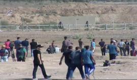 التغطية المباشرة لمسيرات العودة من الحدود الشرقية لقطاع غزة 
#جمعة اطفالنا الشهداء