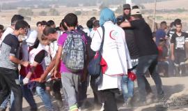 #شاهد 
المواجهات المندلعة شرق الوسطى في #جمعة_موحدون_لإسقاط_الصفقة_وكسر_الحصار