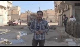 تستمر الطائرات الحربية الروسية بقصف احياء #حلب بالقنابل المحرمة دوليا
تقرير : عمار جابر