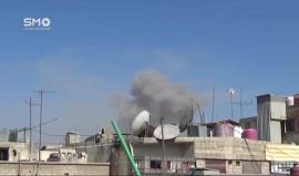 #سوريا - #ريف_دمشق : 
غارة جوية من الطيران الحربي تستهدف مدينة #دوما في #الغوطة_الشرقية