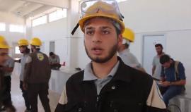 "حصلت على الجائزة من نظرة أم أخرجت طفلها حياً من تحت الأنقاض" أحد عناصر الدفاع المدني السوري