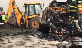 #فيديو تحطم طائرة ركاب بنغلادشية في نيبال يوقع أكثر من 50 قتيلا