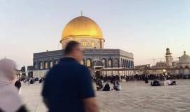 #شاهد مدفع الإفطار وأذان المغرب في المسجد الأقصى المبارك اليوم