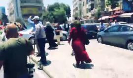 مسيرة برام الله رفضا لقانون الاحتلال بسرقة مخصصات "الأسرى والشهداء"