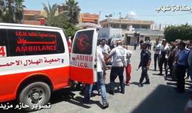 #شاهد | وصول 3 اصابات خطيرة بالرأس من شرق مخيم البريج الى مستشفى شهداء الأقصى .

تصوير مراسلنا | حازم مزيد