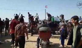 #فيديو وصول تعزيزات اضافية من وحدة الكوشوك الى المناطق الحدوية الشرقية لخزاعة