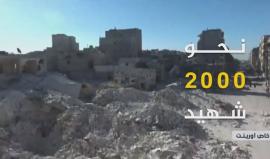 #شاهد | مركز #حلب الإعلامي: هذا ما صنعه عام من التدخل العسكري الروسي في حلب