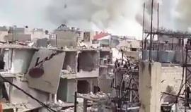 #شاهد
30 ثانية رعب.. حي تشرين شرقي دمشق يتعرض لقصف عنيف من قبل النظام وروسيا