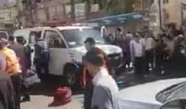 #فيديو من مكان العملية ..

اصابة 3 جنود اسرائيليين في عملية دهس قرب محطة الحافلات بمدينة عكا المحتلة