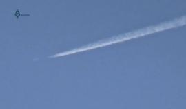 تحليق الطيران الاسرائيلي في سماء ريف القنيطرة الشمالي